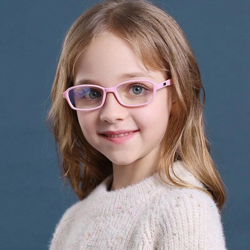 Unisex Square Full Rim Prescription Glasses F1676 — view 3 | Rx Spectacle