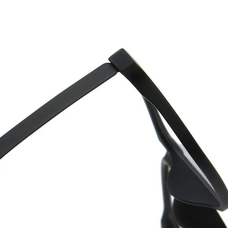 Unisex Square Full Rim Titanium Prescription Glasses 9829 — view 7 | Rx Spectacle