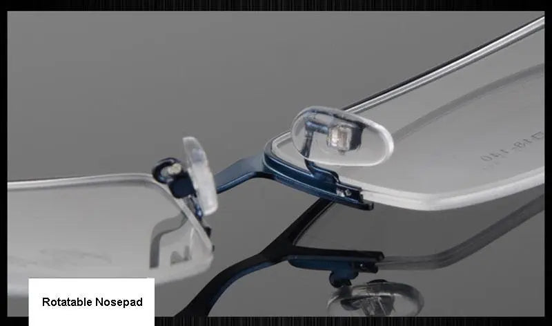 Unisex Semi-Rimless TR90 Prescription Glasses 2242 — view 14 | Rx Spectacle