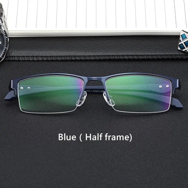 Men's Full Rim Alloy Prescription Glasses 66071/66085 — view 8 | Rx Spectacle