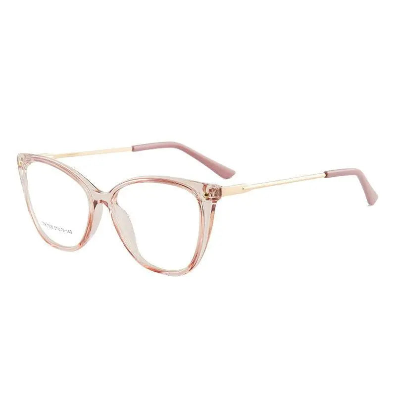 Cat Eye Full Rim TR90 Prescription Glasses 7008 — view 4 | Rx Spectacle