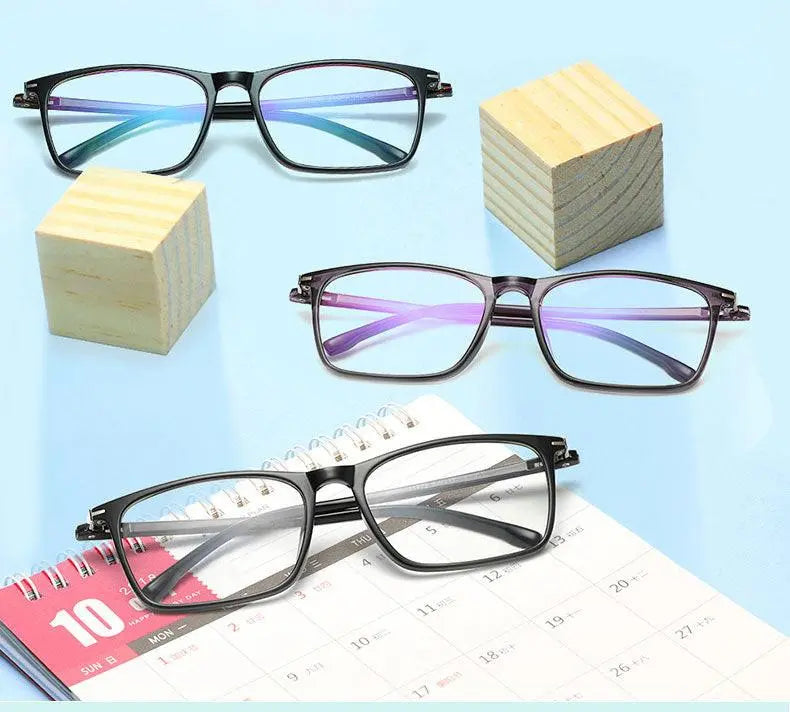 Unisex Square Full Rim TR90 Prescription Glasses 11772 — view 14 | Rx Spectacle