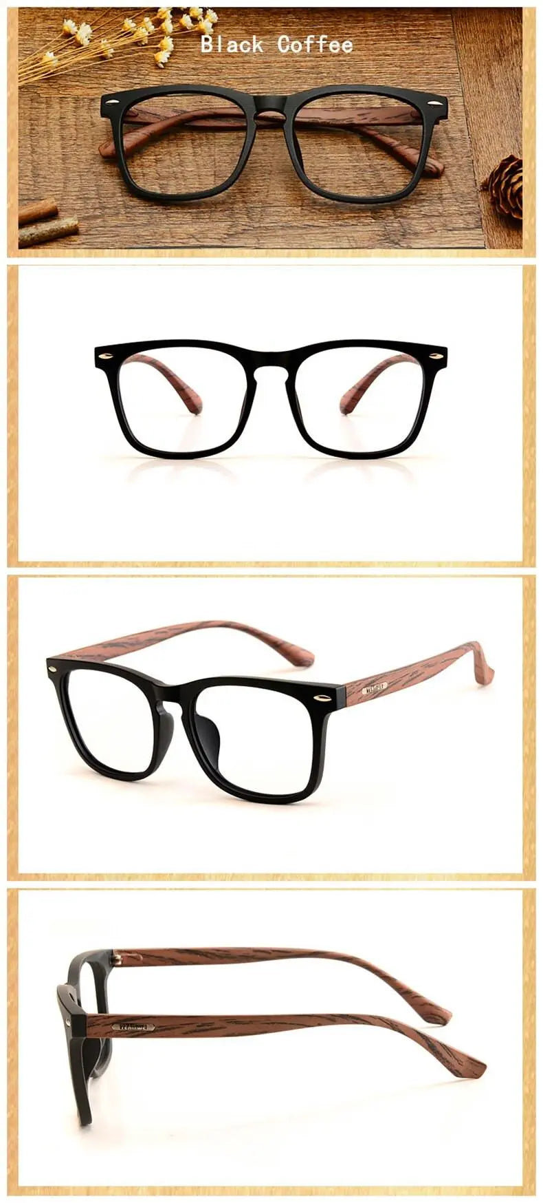 Unisex Full Rim Resin Prescription Glasses 98028 — view 13 | Rx Spectacle