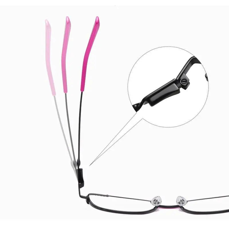 Women's Polygon Full Rim Alloy Prescription Glasses 3014 — view 5 | Rx Spectacle
