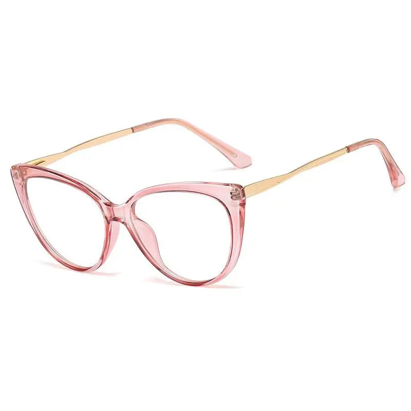 Women's Cat Eye Full Rim Acetate Prescription Glasses 92388 — view 7 | Rx Spectacle