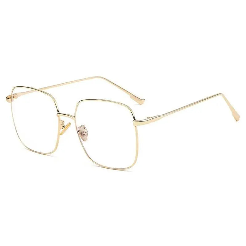 Unisex Square Full Rim Alloy Prescription Glasses 8810 — view 3 | Rx Spectacle