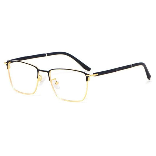 Unisex Square Full Rim Alloy Prescription Glasses 3007 — view 1 | Rx Spectacle