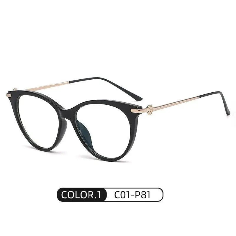 Women's Cat Eye Full Rim TR90 Prescription Glasses Tr2335 — view 9 | Rx Spectacle