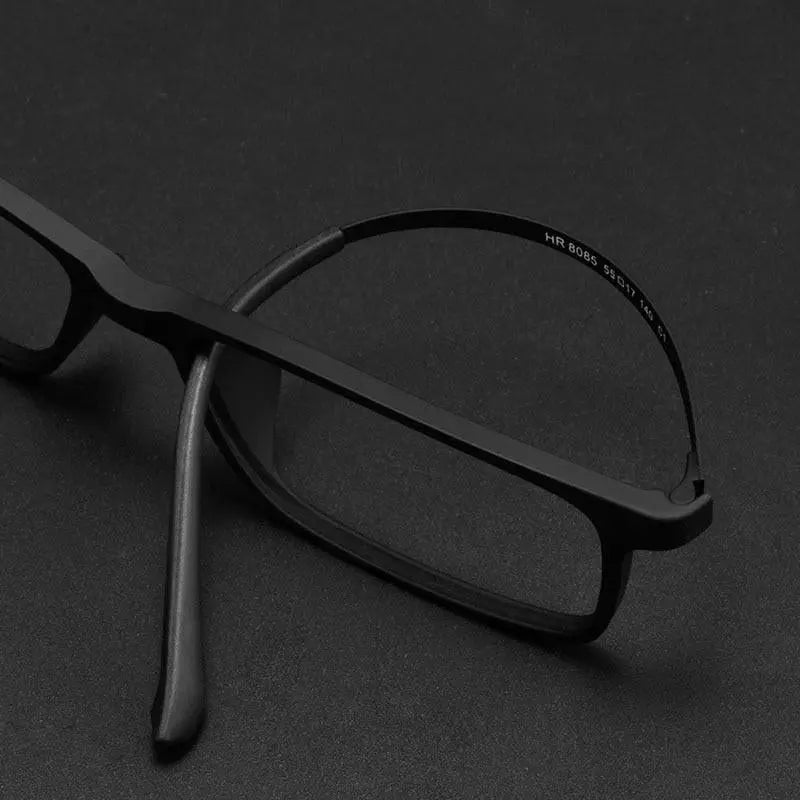 Men's Full Rim Titanium Prescription Glasses HR8085 — view 3 | Rx Spectacle