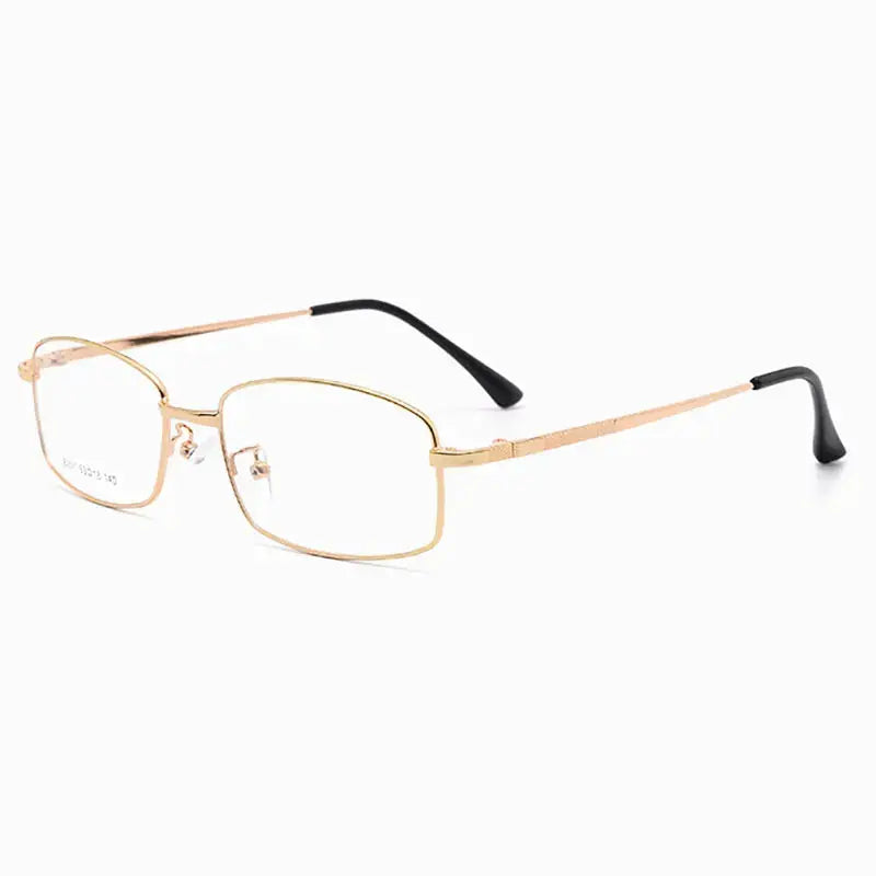 Women's Oval Full Rim Alloy Prescription Glasses 82019 — view 5 | Rx Spectacle