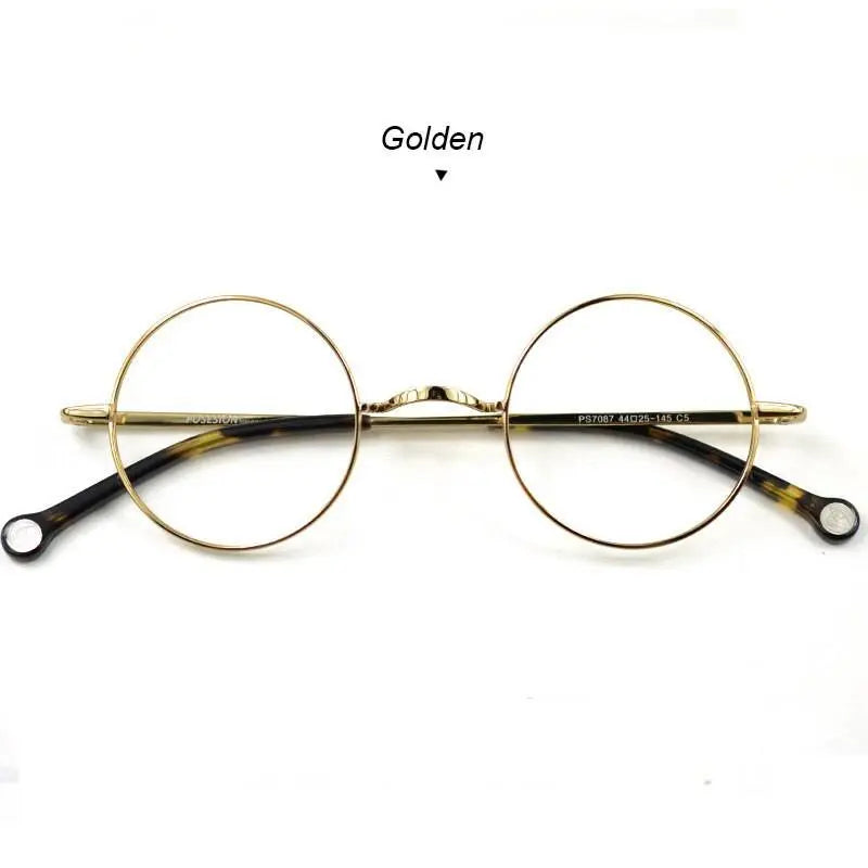 Unisex Round Full Rim Alloy Prescription Glasses Ps7087 — view 2 | Rx Spectacle