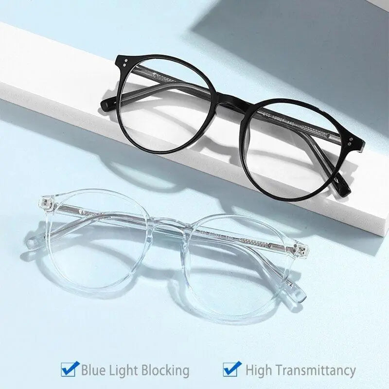 Unisex Round Full Rim TR90 Prescription Glasses 210 — view 11 | Rx Spectacle