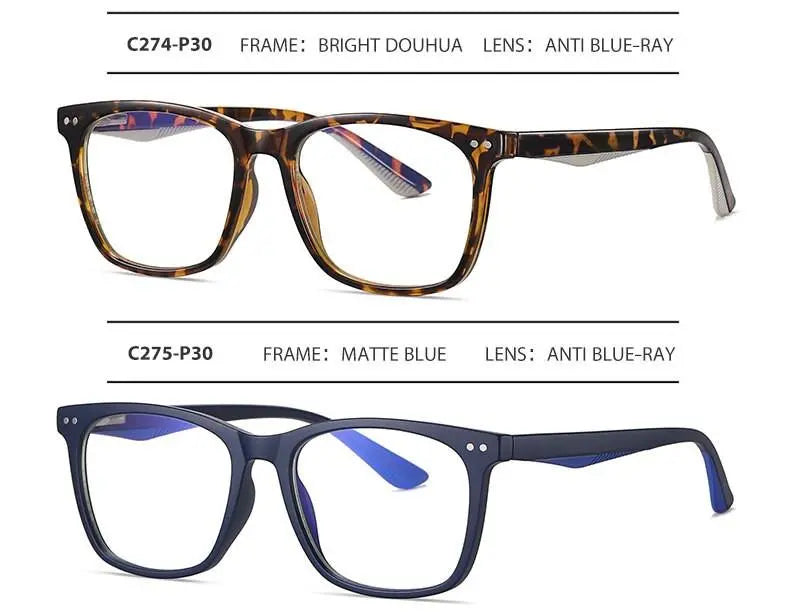 Men's Full Rim Acetate Prescription Glasses 2322 — view 20 | Rx Spectacle