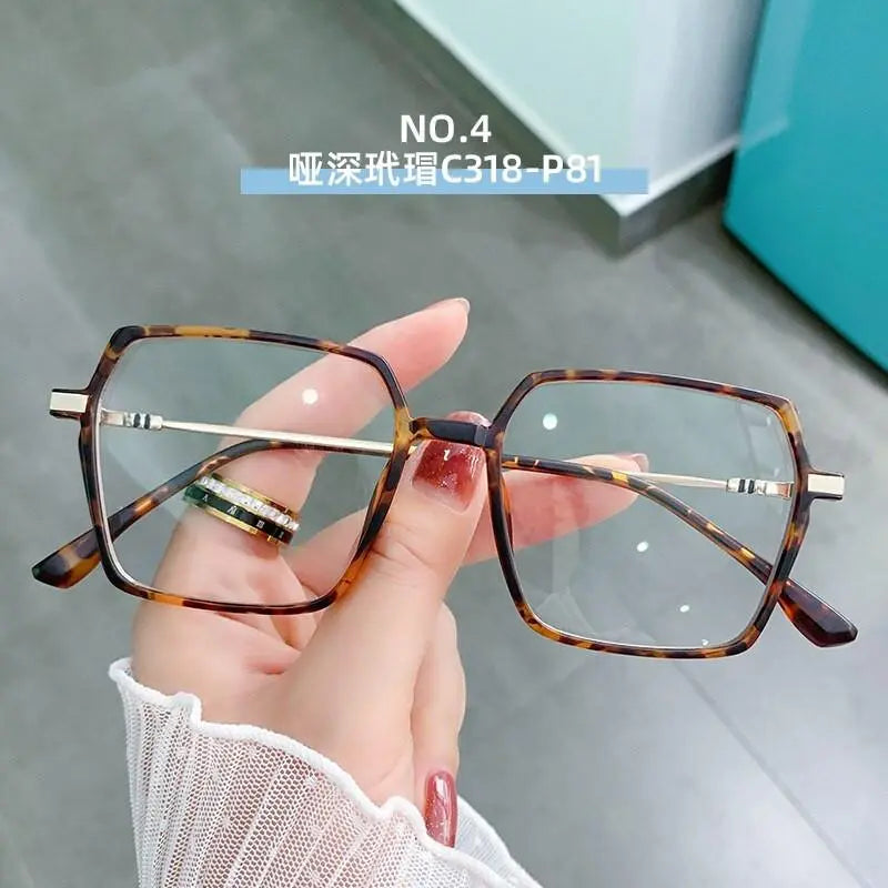 Women's Square Full Rim TR90 Prescription Glasses Lk308 — view 6 | Rx Spectacle