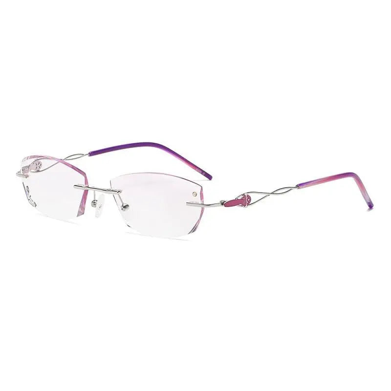 Women's Rimless Prescription Glasses 2378 — view 9 | Rx Spectacle