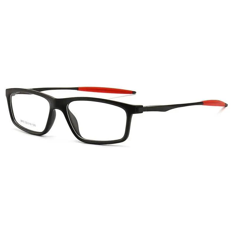 Unisex Full Rim Resin Prescription Glasses 5812 — view 2 | Rx Spectacle