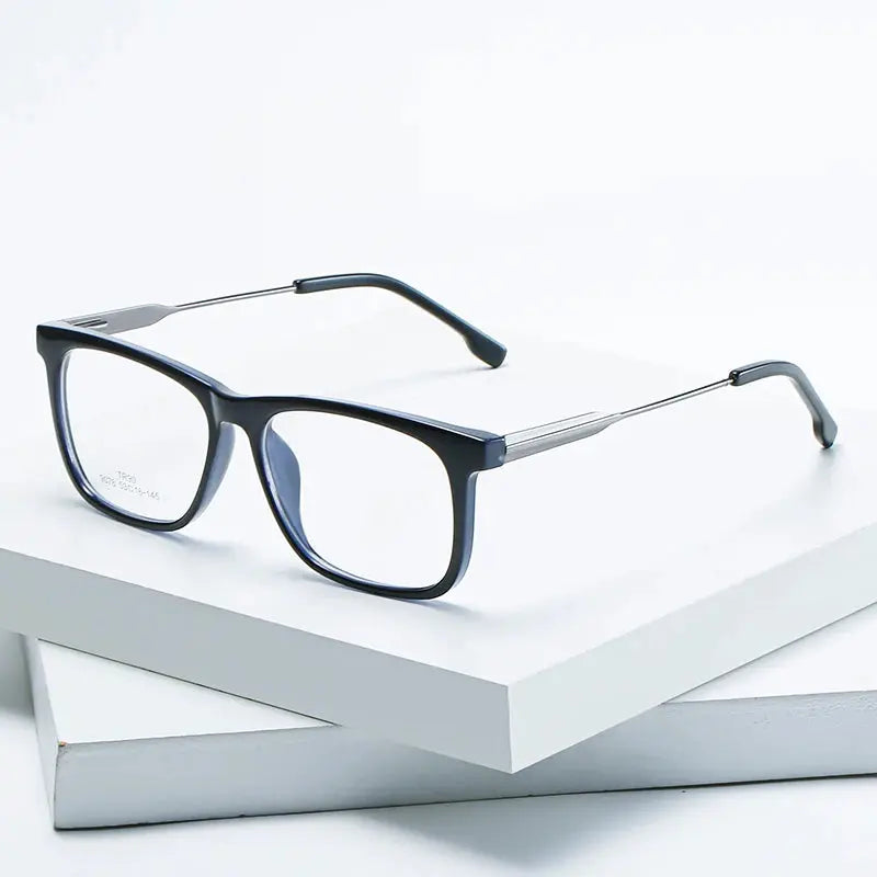 Unisex Square Full Rim TR90 Prescription Glasses 907849 — view 1 | Rx Spectacle