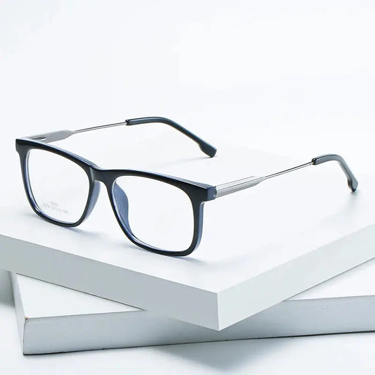 Unisex Square Full Rim TR90 Prescription Glasses 907849 — view 1 | Rx Spectacle