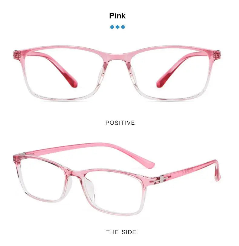 Women's Square Full Rim Acetate Prescription Glasses 6631 — view 14 | Rx Spectacle