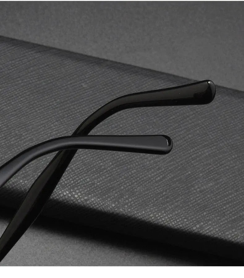 Unisex Round Full Rim Titanium Prescription Glasses H33088 — view 15 | Rx Spectacle
