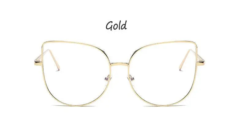 Women's Cat Eye Full Rim Alloy Prescription Glasses 3449 — view 16 | Rx Spectacle