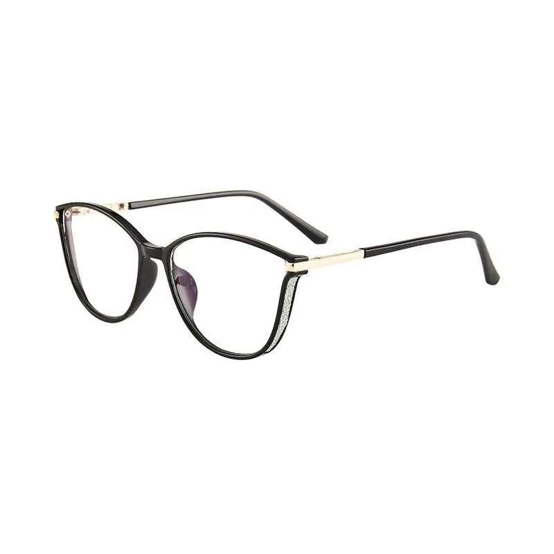 Women's Cat Eye Full Rim TR90 Prescription Glasses 7041 — view 9 | Rx Spectacle