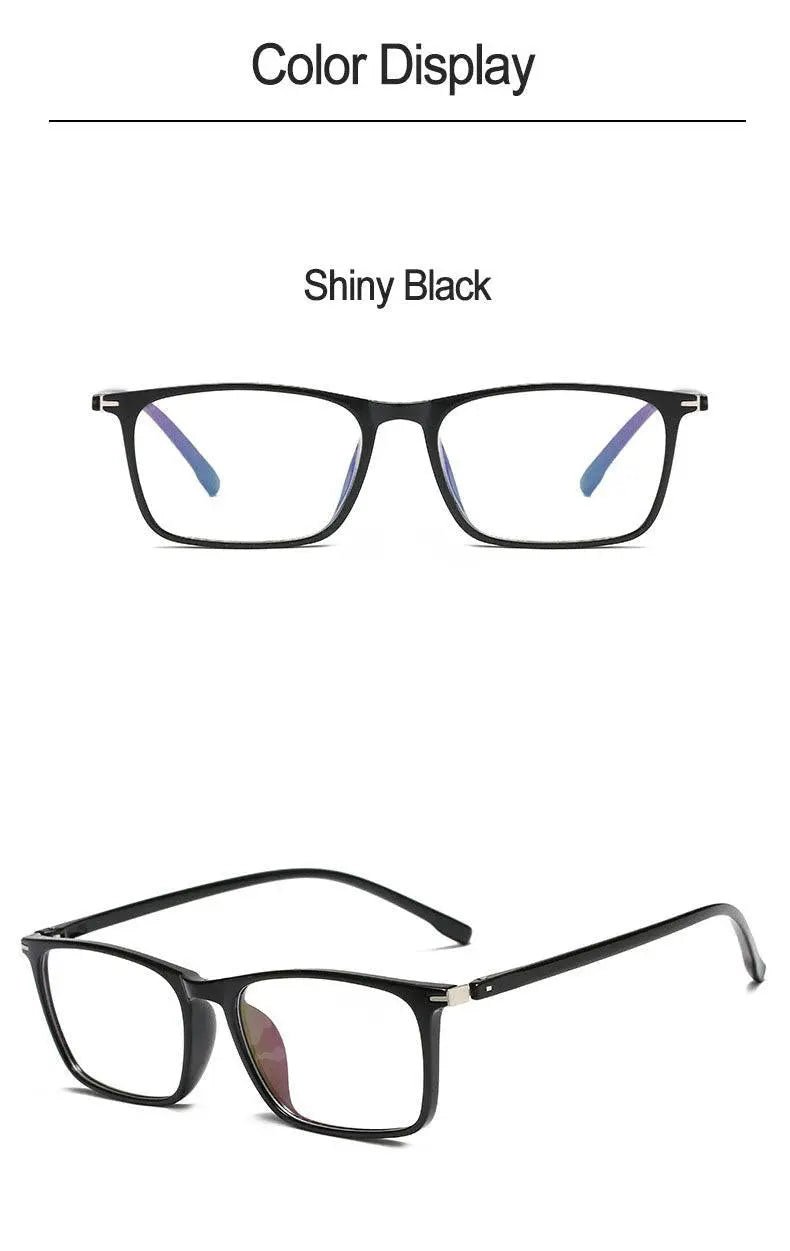 Unisex Square Full Rim TR90 Prescription Glasses 11772 — view 15 | Rx Spectacle