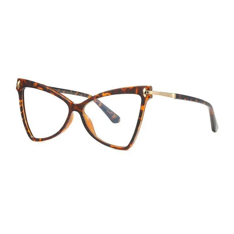 Women's Cat Eye Full Rim TR90 Prescription Glasses 2077 — view 7 | Rx Spectacle