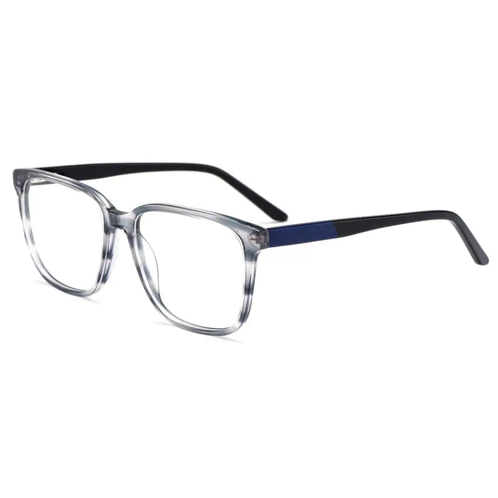 Women's Square Full Rim Acetate Prescription Glasses M23001 — view 6 | Rx Spectacle