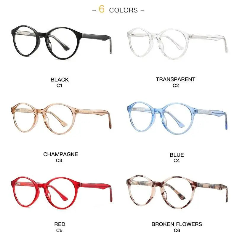 Women's Round Full Rim TR90 Prescription Glasses 2007 — view 6 | Rx Spectacle