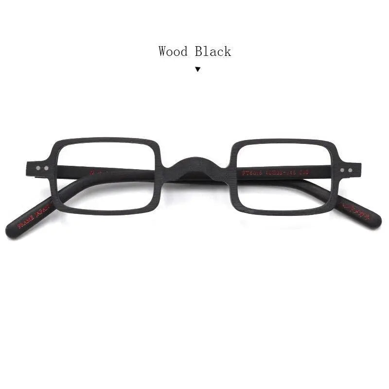 Unisex Square Full Rim Acetate Prescription Glasses Ft6016 — view 6 | Rx Spectacle