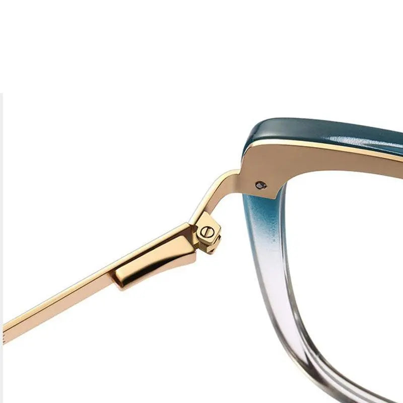 Women's Square Full Rim TR90 Prescription Glasses 2076 — view 9 | Rx Spectacle
