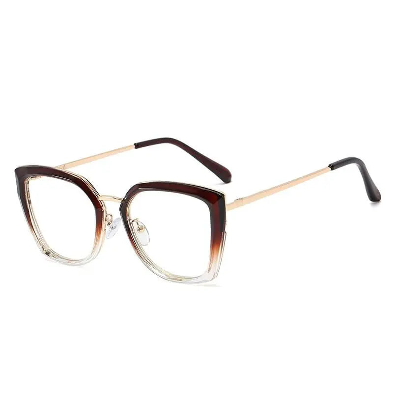 Women's Cat Eye Full Rim TR90 Prescription Glasses 95632 — view 4 | Rx Spectacle