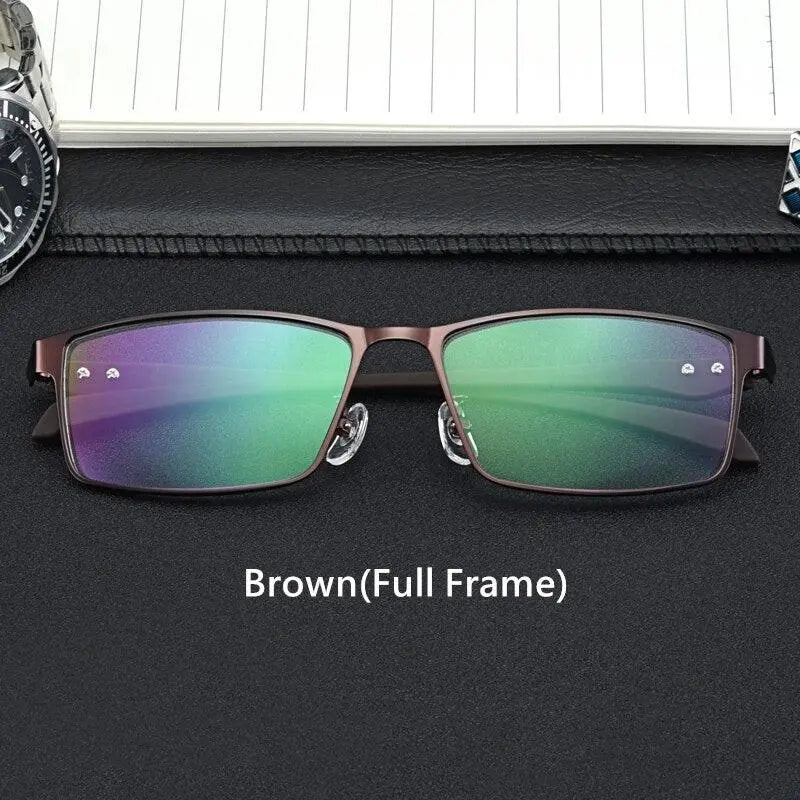 Men's Full Rim Alloy Prescription Glasses 66071/66085 — view 13 | Rx Spectacle