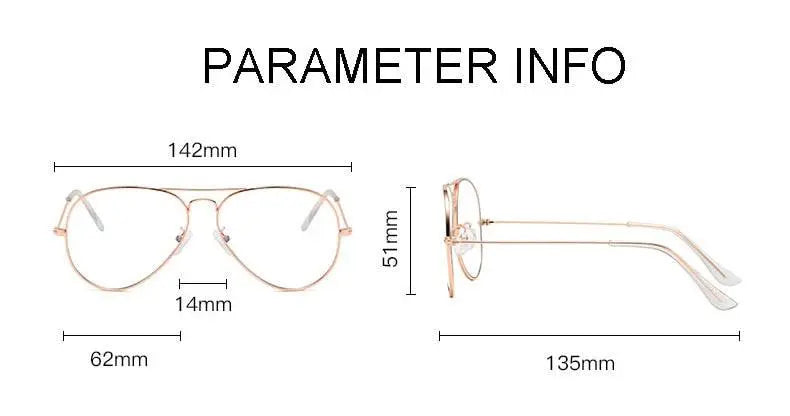 Unisex Round Full Rim Alloy Double Bridge Prescription Glasses 2026 — view 11 | Rx Spectacle