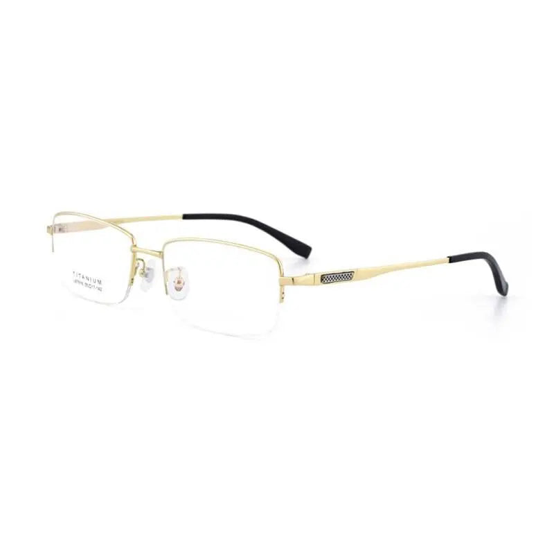Men's Full Rim Titanium Prescription Glasses Lr7818 — view 5 | Rx Spectacle