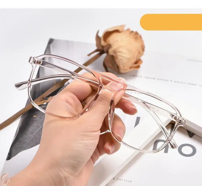 Unisex Full Rim TR90 Double Bridge Prescription Glasses D138 — view 9 | Rx Spectacle