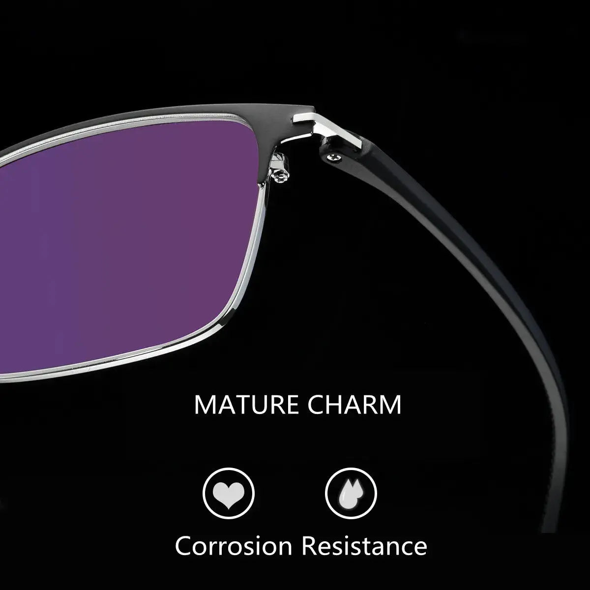 Men's Square Full Rim Acetate Reading Glasses 2017 — view 3 | Rx Spectacle