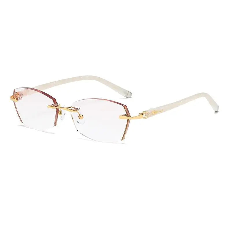 Women's Rimless Titanium Prescription Glasses 58069 — view 5 | Rx Spectacle