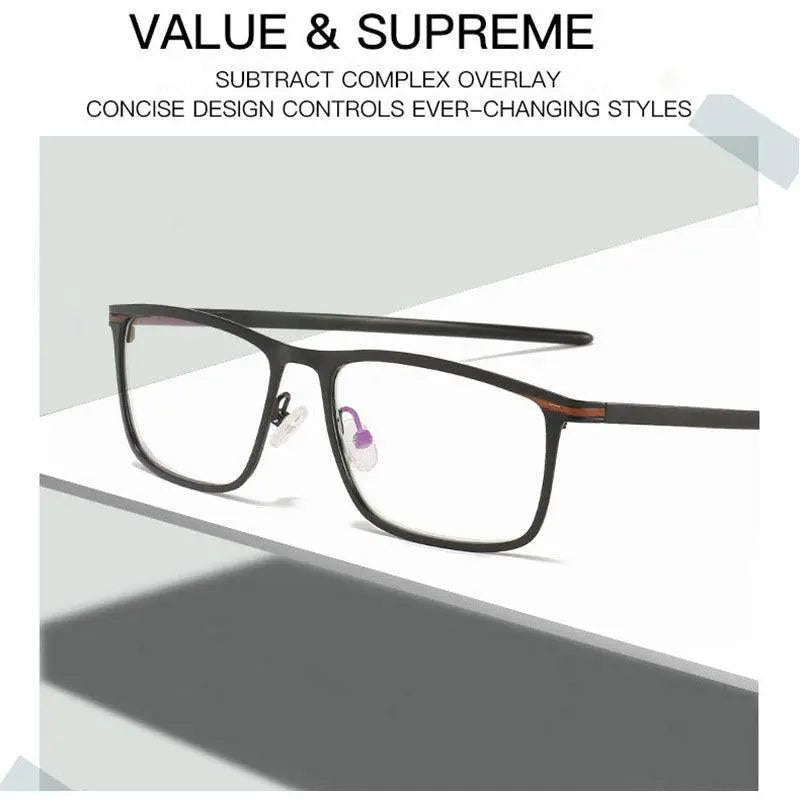 Unisex Full Rim Alloy Prescription Glasses 5138 — view 6 | Rx Spectacle