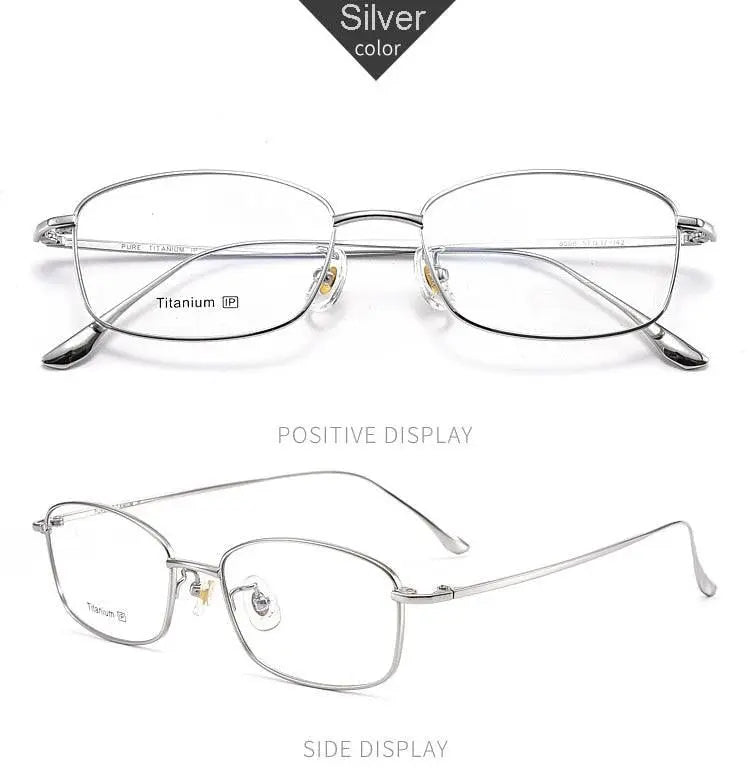 Men's Full Rim Titanium Prescription Glasses 8508 — view 14 | Rx Spectacle