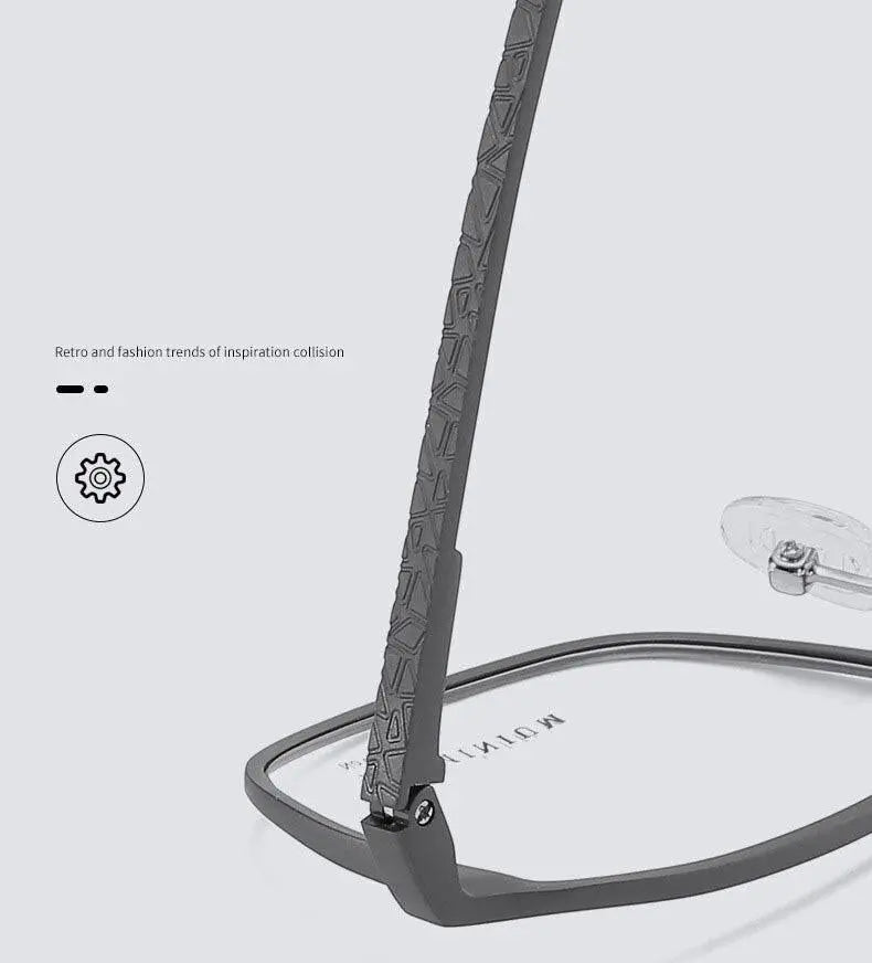 Unisex Full Rim Alloy Prescription Glasses 6266 — view 12 | Rx Spectacle