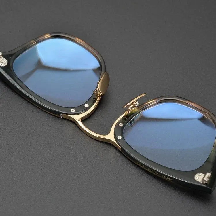 Men's Full Rim Acetate Prescription Glasses Y001 — view 13 | Rx Spectacle