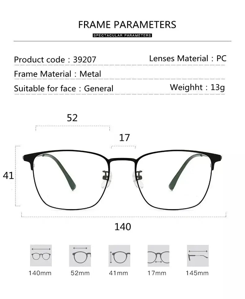 Unisex Square Full Rim Acetate Reading Glasses 91872 — view 11 | Rx Spectacle