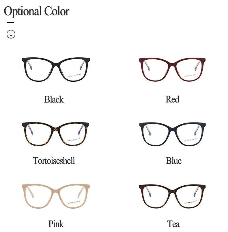 Cat Eye Full Rim TR90 Prescription Glasses 7004 — view 14 | Rx Spectacle