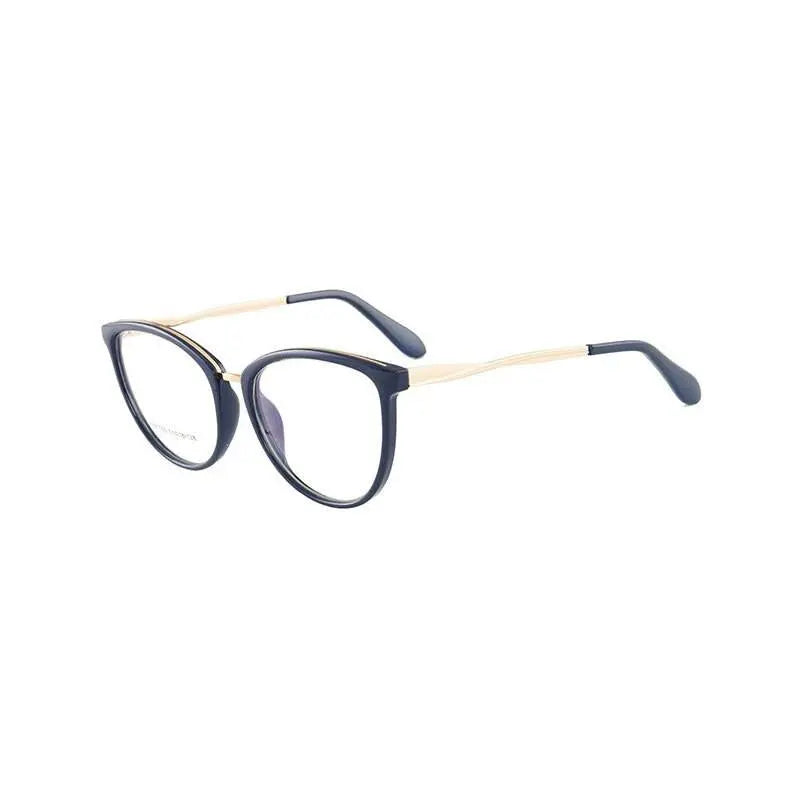 Women's Round Full Rim TR90 Prescription Glasses 7005 — view 7 | Rx Spectacle