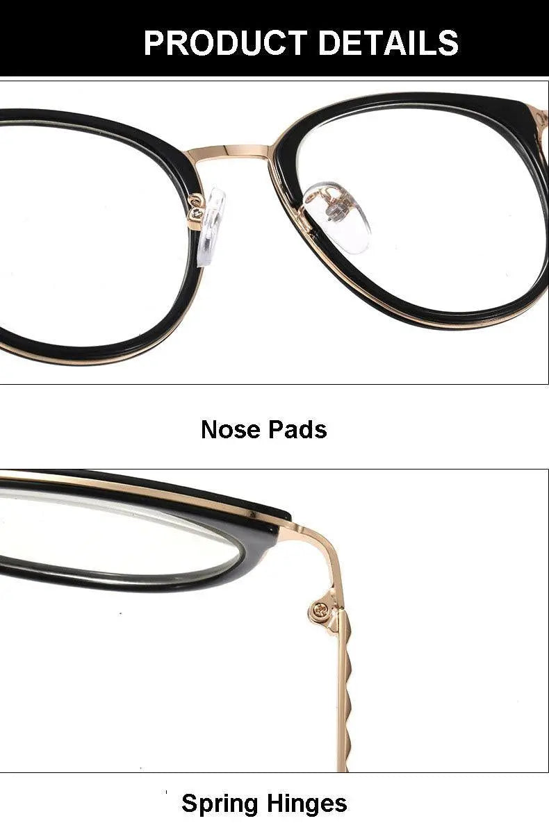 Unisex Round Full Rim Acetate Prescription Glasses 9237 — view 23 | Rx Spectacle