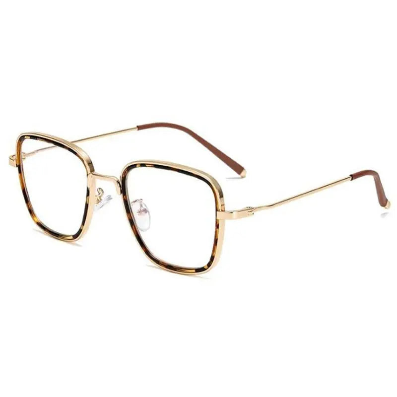 Unisex Round Full Rim Alloy Prescription Glasses 5206 — view 8 | Rx Spectacle