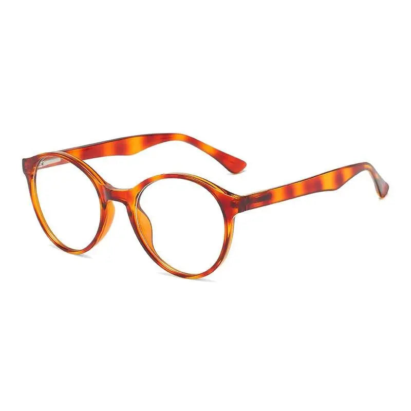 Unisex Round Full Rim Acetate Prescription Glasses 8823 — view 8 | Rx Spectacle