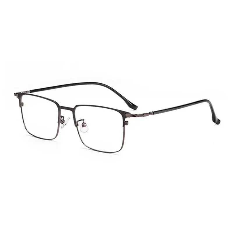 Unisex Square Full Rim Alloy Reading Glasses 39143 — view 5 | Rx Spectacle